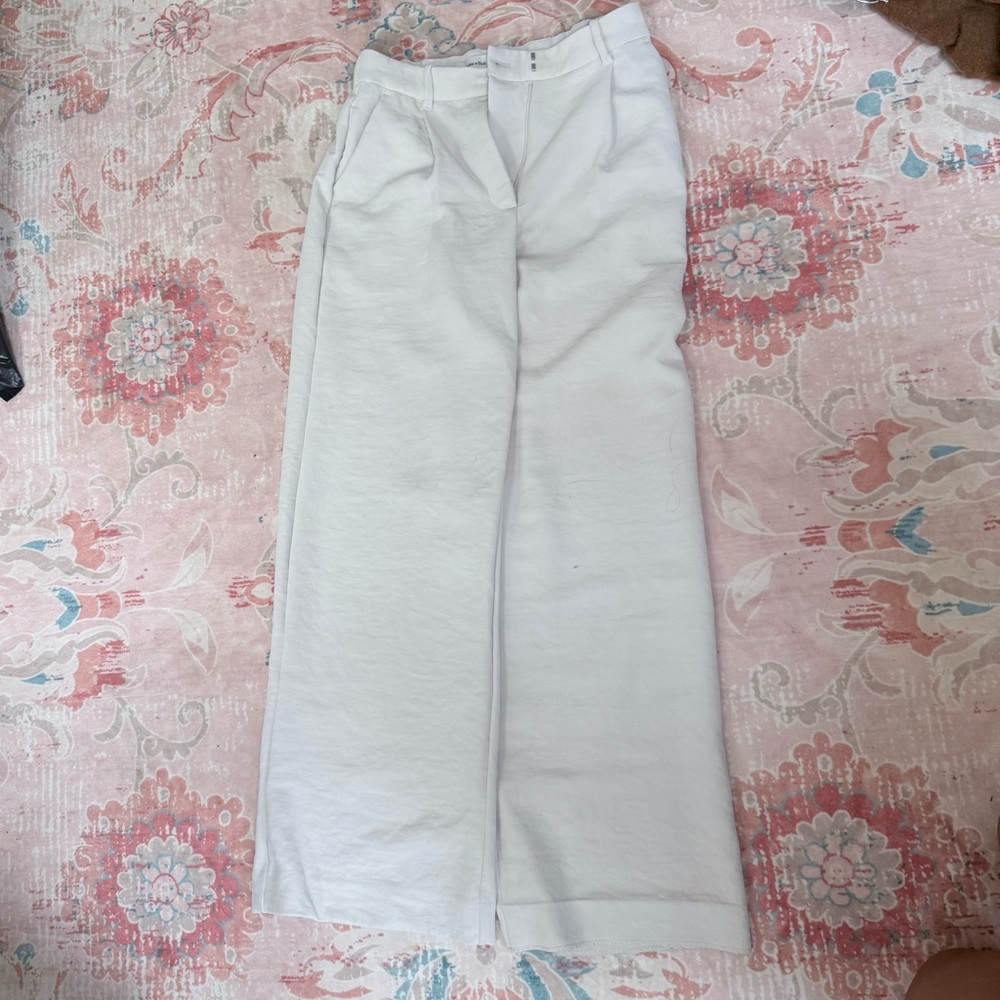 Abercrombie & Fitch Off-White Trousers